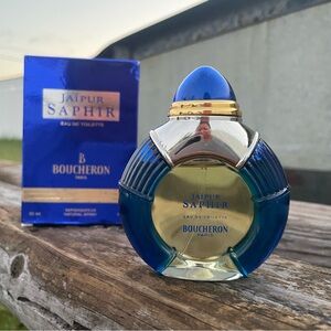 Boucheron Jaipur Saphir EDT Eau De Toilette 1oz 30 ml Women Rare Discontinued